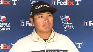 久常涼、6打差を追う最終日は「しっかり耐えて良いプレーができれば」