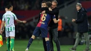 好調ベティスにドローで連勝は9でストップ、それでもフリック監督は｢勝ち点差を広げることができた｣と意に介さず