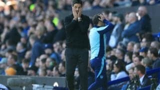 エバートンに痛恨ドローのアーセナル、アルテタ監督は｢15回見返したがPKではない｣とジャッジに憤慨