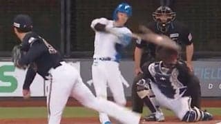 高めシバき上げ“変態弾”「あれで入るのか」　3年目ドラ1にファンツッコミ「投手じゃないの？」
