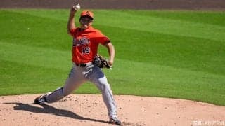 菅野智之、MLB初勝利にチームメートはロッカールームで大騒ぎ