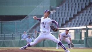 「仙台育英の10番手投手」が大学でリーグ戦で快投初勝利！元チームメイトとの対戦に意欲を燃やす【阪神大学】