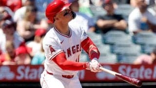 “大谷元相棒”がジャッジ猛追「長期契約を」　球団記録の猛打にX興奮「最強捕手だ」