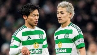 最下位に敗戦のセルティック、決定機作った旗手怜央＆前田大然の現地評価は？