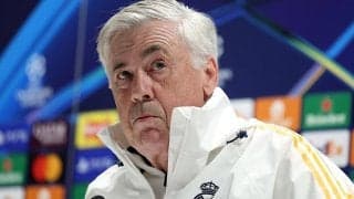 アーセナル戦へ自信を覗かせるアンチェロッティ監督｢いい準備ができた｣