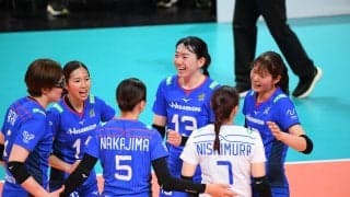 SVリーグ女子　ホームで連勝のSAGA久光が3位に浮上
