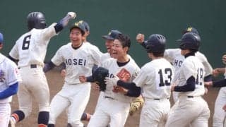 法政が17安打で昨秋ベスト4の淑徳を撃破！サヨナラ勝ちで6年ぶり3回戦進出！【東京】