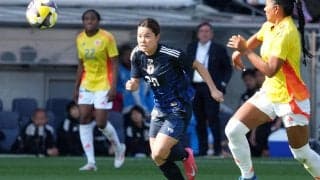 なでしこジャパンが中1日の戦いでコロンビアに6発快勝！ 積極性見せていた松窪真心や緊急招集の18歳・眞城美春らが初ゴール【トレーニングマッチ】