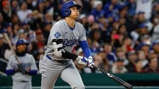大谷翔平の4号は「平凡」　米実況がニヤリ“皮肉”…バットの先ながら「115ｍしか」