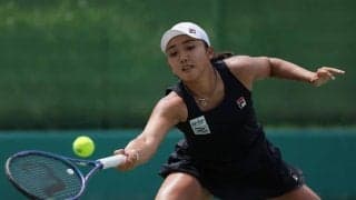 岡村恭香、木下晴結はシングルス初戦で敗退。8日に「富士薬品セイムスウィメンズカップ」本戦がスタート