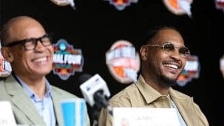 殿堂入り果たしたカーメロ・アンソニー…古巣であるナゲッツ、ニックスでの永久欠番を希望