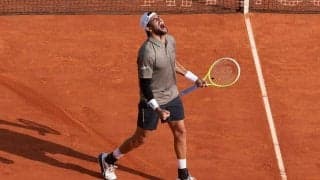 ベレッティーニ、世界2位ズベレフに逆転勝ちし3回戦へ「負けるなら正しいことをして負けようと言い聞かせた」[ロレックス・モンテカルロ・マスターズ]