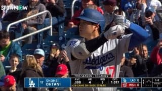大谷翔平、2試合ぶりマルチヒット＆1盗塁2得点でチームの連敗ストップに貢献！自己新の開幕14試合連続出塁