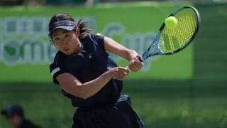 清水綾乃が第1シードを撃破。石井さやか、加治遥らシード勢も2回戦進出[富士薬品セイムスウィメンズカップ]