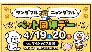 日本ハム2軍が「ペット同伴デー」開催へ　BSO表示は肉球…ワンちゃん専用グルメも