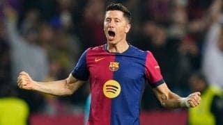 古巣ドルトムント相手にも2ゴール、レヴァンドフスキがCLで偉業達成！ 3チームでシーズン2桁ゴール達成、さらにC・ロナウド超えも