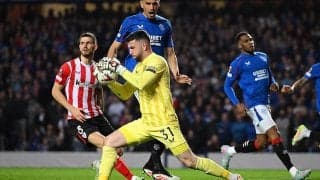 数的優位活かせずにPKも失敗…レンジャーズvsアスレティックはゴールレス【EL】