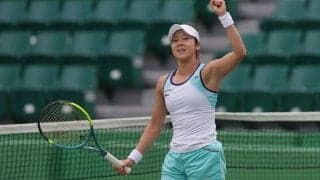 加治遥がシード勢では唯一のベスト8。前年覇者の石井さやかは2回戦で敗れる[富士薬品セイムスウィメンズカップ]