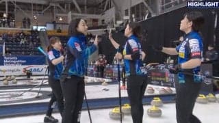 ロコ・ソラーレ、世界ランク2位のスイスに敗れ1勝3敗に…藤澤が再び“神ショット”みせるも連勝ならず 吉田知那美「投げ方をイチから変えている、我慢」