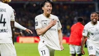 中村敬斗が防戦一方のチームを救う2発、今季リーグ戦11ゴールに到達【リーグ・アン】