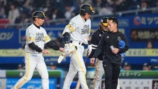 鷹に激震…柳田悠岐が右脛骨骨挫傷　前日に自打球で悶絶→途中交代…競技復帰は5月頃の予定