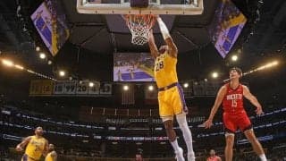 レイカーズがロケッツを下して西地区3位確定…ドンチッチが39得点、八村塁も16得点と躍動