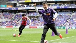 J1初の中国ダービー、知事対決は広島に軍配　試合は岡山が1点守る