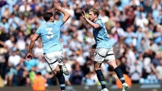 デ・ブライネが1G1Aの躍動!2点ビハインドから大量5発のシティが好調パレスに逆転勝利【プレミアリーグ】