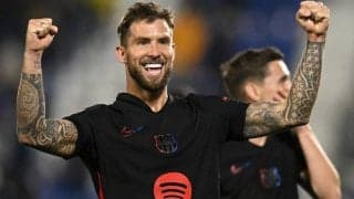 ウノセロ辛勝のバルセロナ、フリック監督は後半ATでのイニゴ・マルティネスの完璧タックルを称賛｢ゴールのように喜んだ｣