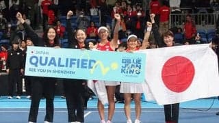 青山修子／柴原瑛菜のダブルス勝利でファイナル進出！2勝1敗でカナダ撃破[女子国別対抗戦BJK杯]