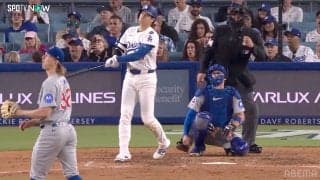 打った瞬間HR確信の画！大谷翔平、特大“超速”ファウルにネット裏観客がお口あんぐり…凄まじい打球物語る痛快リアクション