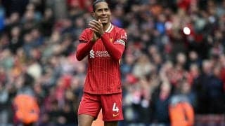 遠藤航も途中出場のリバプールがファン・ダイク土壇場弾で辛勝！　ハマーズに苦戦も勝負強さ発揮で優勝秒読み段階に【プレミアリーグ】