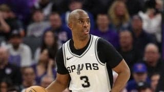 キャリア20年目の選手としてNBA史上初…スパーズのクリス・ポールが82試合にフル出場