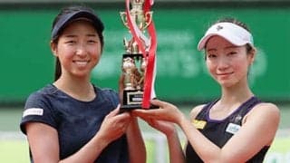 小堀桃子/清水綾乃ペア 完全優勝
