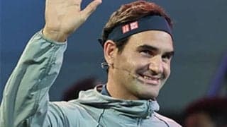 フェデラーと遭遇「かなり練習していた」