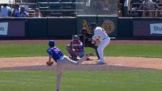 そっち…！？ メッツ千賀滉大、“想定外のボール”「エグすぎる」「絶妙」 外角低めいっぱいに“鬼制球”→完璧ストレートで見逃し三振