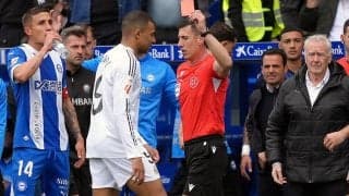 マドリーは安堵…危険タックルで一発退場ムバッペの出場停止は1試合のみに