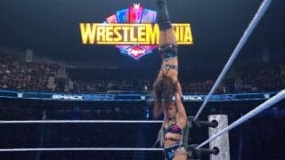 どうなってるの？ 女子レスラータッグが衝撃の“倒立しながら肩車”→そのままダイブ…アクロバティックな“合体殺法”がスゴすぎた