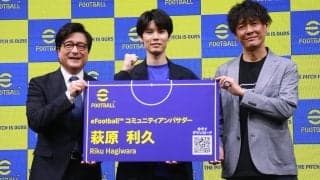 “ガチ勢”萩原利久が『eFootball™︎』のコミュニティアンバサダー就任！ 「毎日最低1試合」、地方撮影には「PS5を持ち込み」