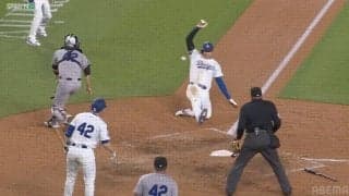 反則レベル…大谷翔平の“爆足”が炸裂！脅威のスピードで神ホームインする瞬間「ナイスラン」「脚で1点取った」ファン熱狂