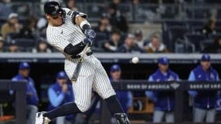 ジャッジ、11試合ぶり7号ソロ　驚異の打率.409、年間63発ペース…“主将”の一撃に本拠地熱狂