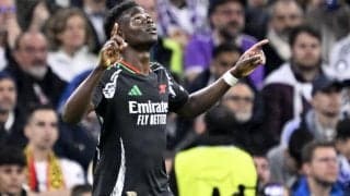 PK失敗も先制ゴールのサカ、マドリーに連勝で｢大きなメッセージになった｣とチーム力に自信