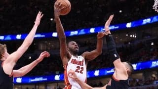 第1Qからリードを奪ったヒートがブルズを撃破…ホークスとの8位決定戦へ