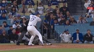 大谷翔平、確信ホームランで見せた「カッコ良すぎる」フォロースルーの瞬間 本拠地ファンも総立ち大歓声「打った瞬間だ」