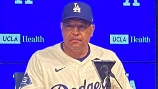 ロバーツ監督が6失点右腕に苦言「もっと上手に」　狙われた変化球「戦えるだけの力がない」