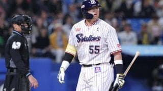 【ヤクルト】髙津臣吾監督「再発ですね」村上宗隆が9回好機で緊急交代　上半身のコンディション不良から1軍復帰で今季初安打も