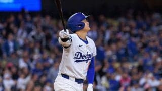 「何度見ても最高」大谷翔平だから生まれた“異様な光景”　MLBも驚き「打った瞬間…」