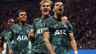 泥臭く敵地で勝ち切ったスパーズがフランクフルト撃破でベスト4進出！　準決勝はラツィオvsボデ/グリムトの勝者と【EL】