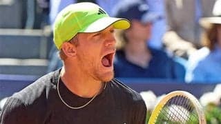  世界30位 ルブレフの15連勝を阻止 