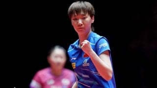 張本美和撃破の王曼昱が「逆転を成し遂げた理由」　中国メディアが分析した“凄み”、光った冷静な戦い「精神的資質は一流」【ITTF男女ワールドカップ】